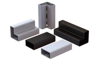 Assortment of aluminum framing tubes