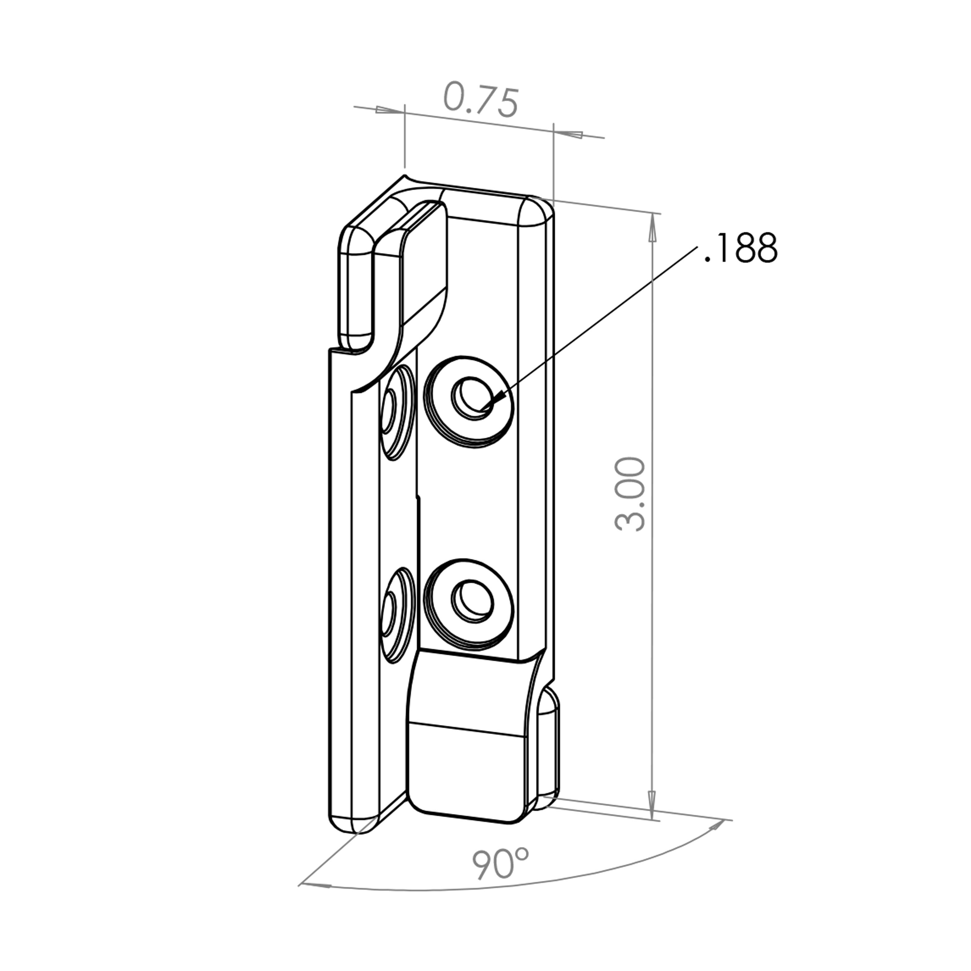 Bear Clip 90 Assembly