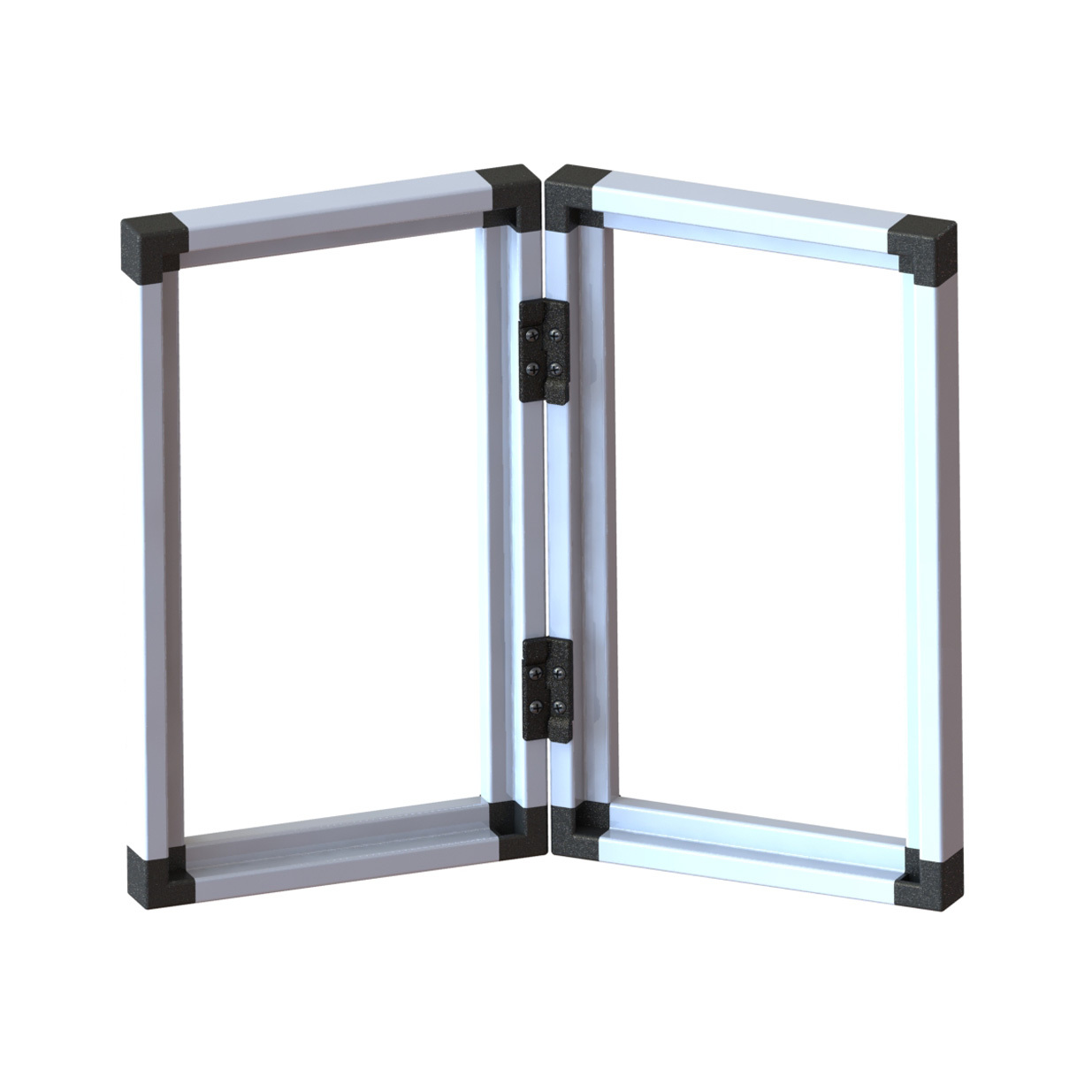 HBC 45 Angled 45 degree aluminum tube frame clip assembly X 101420 1