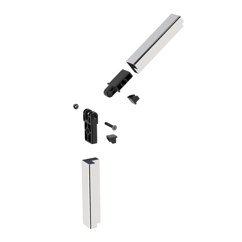 H Inge Arm Assembly L Tube Exploded View