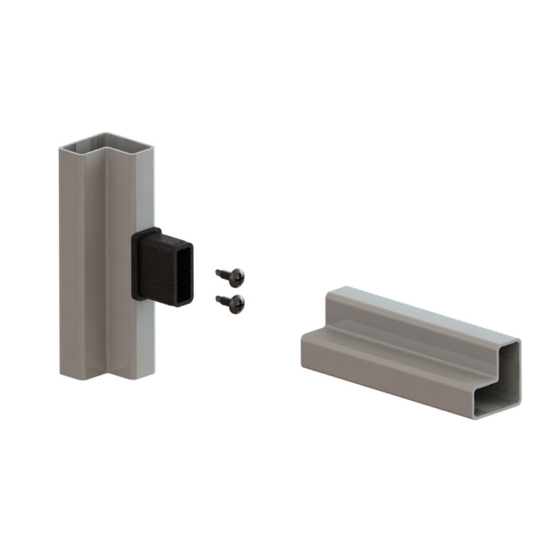 JFT 150 Flush T aluminum tube joint 9