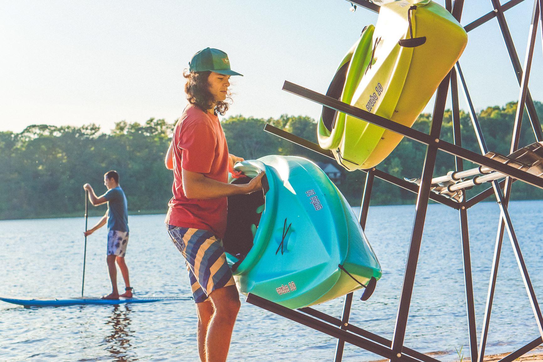 Kayak Rack - Aluminum frame 5