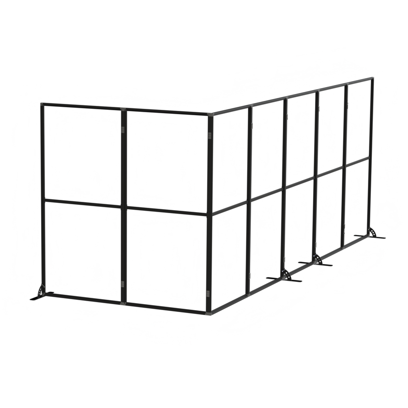 L Shape Tradeshow Booth 20 x 10 3