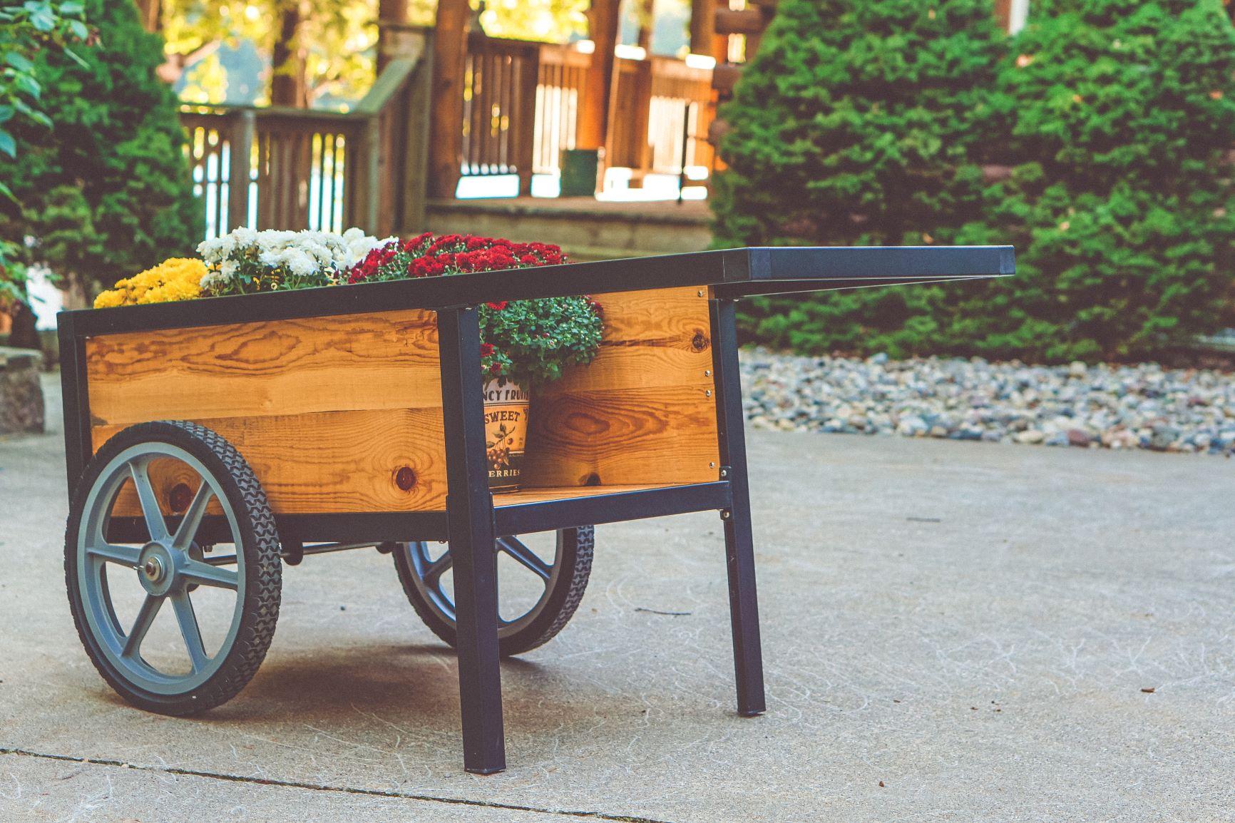 Utility Cart - Aluminum frame structure 2