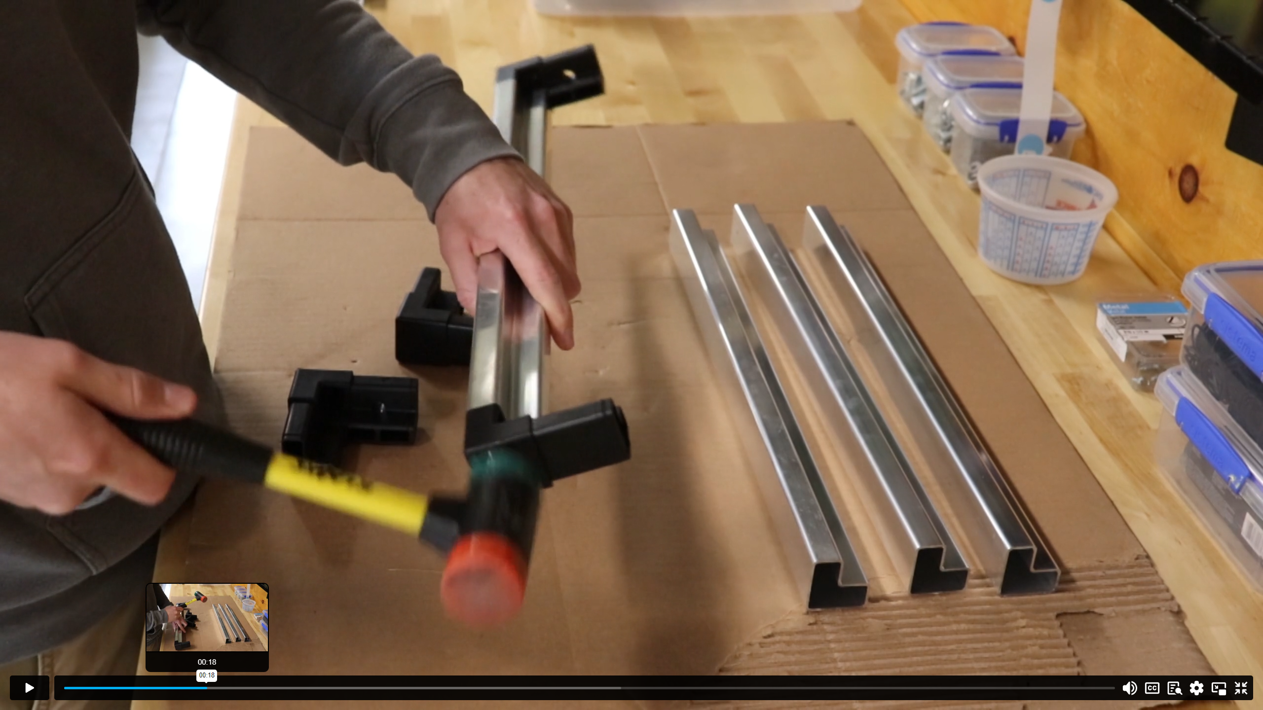 Painting Aluminum Frame 3