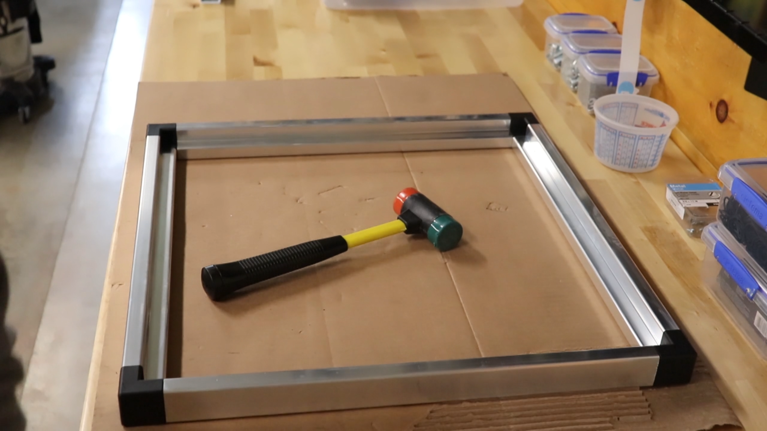 Painting Aluminum Frame 4