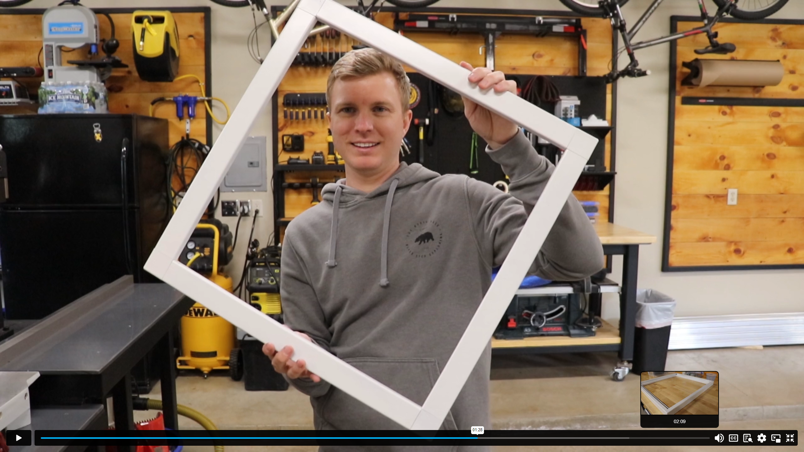 Painting Aluminum Frame 7