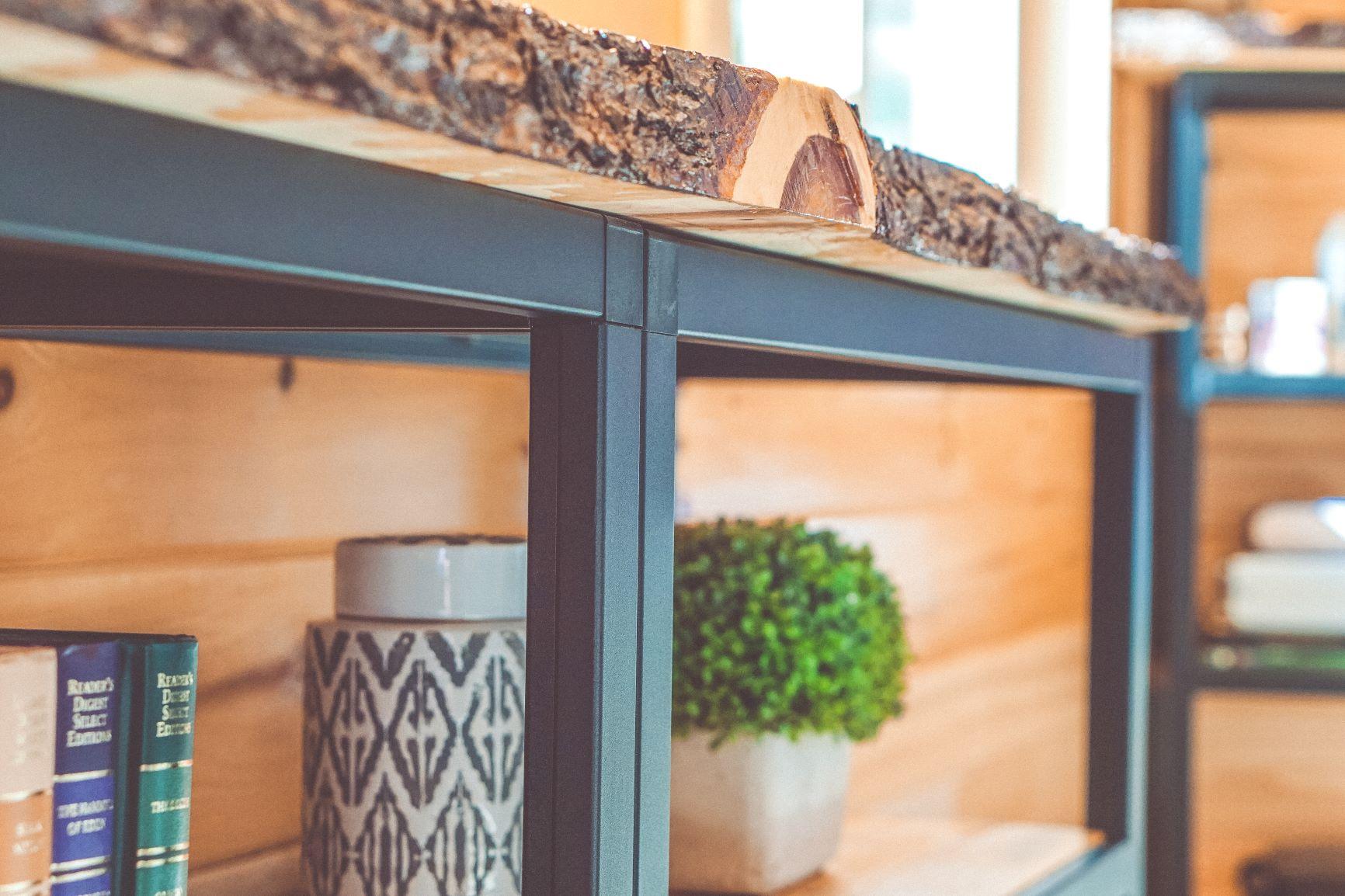 Rustic Shelf - Aluminum frame 3