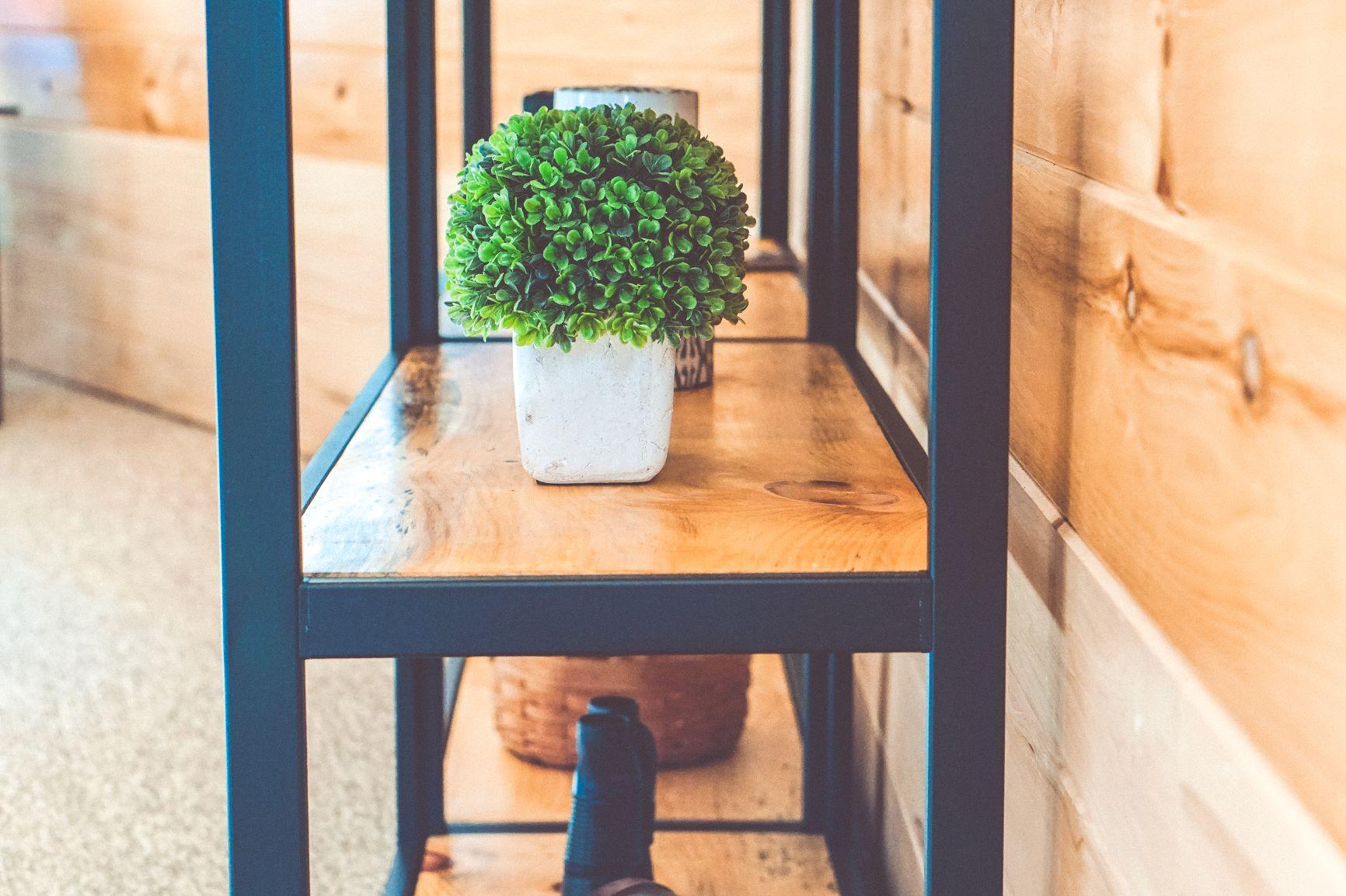 Rustic Shelf - Aluminum frame 5