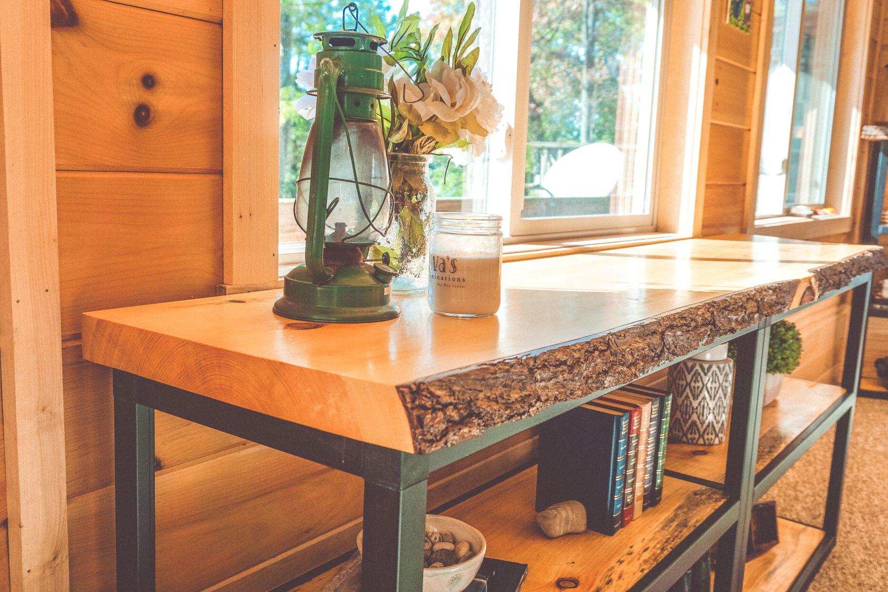 Rustic Shelf - Aluminum frame 6