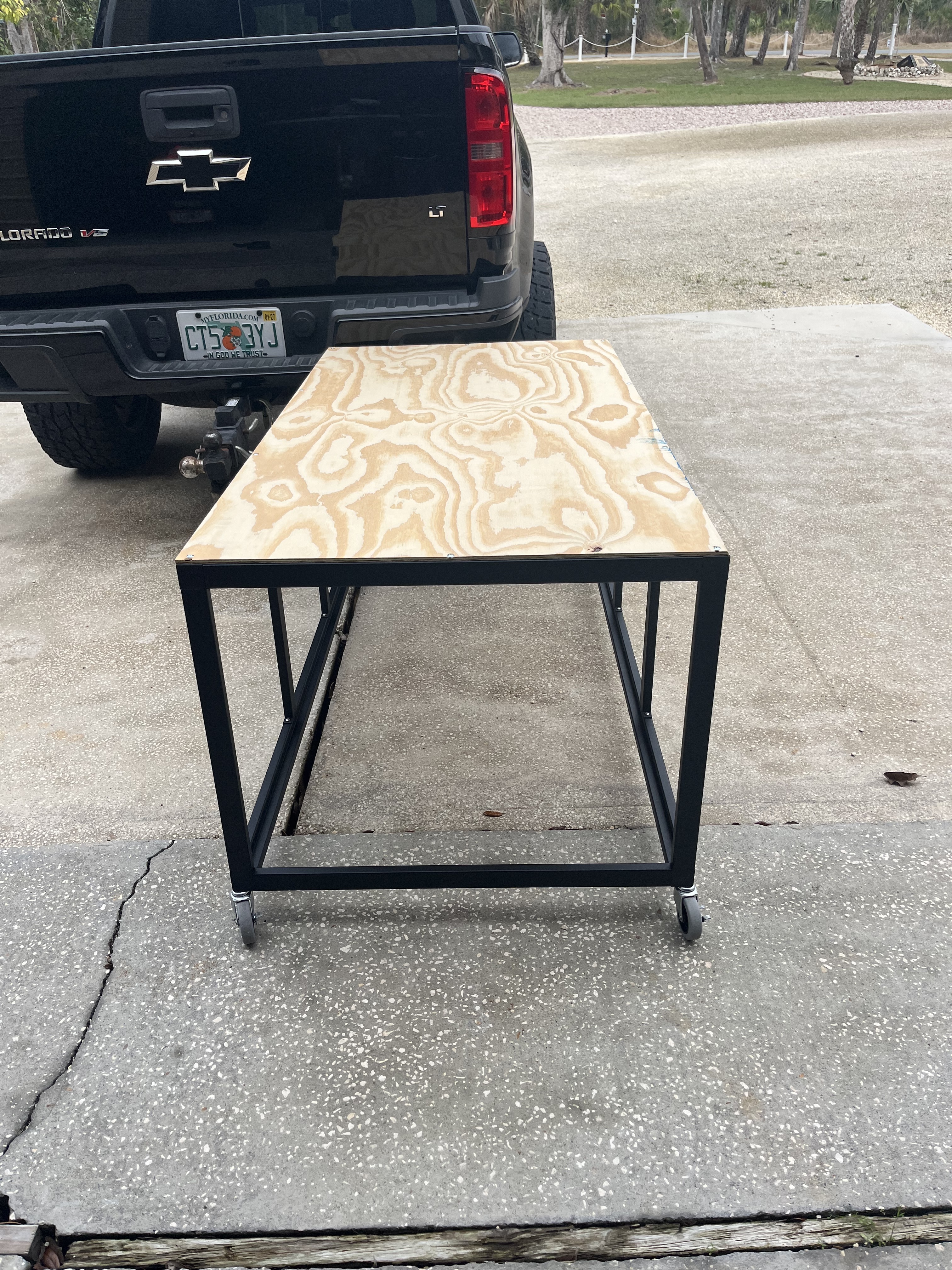Drum set table frame 2