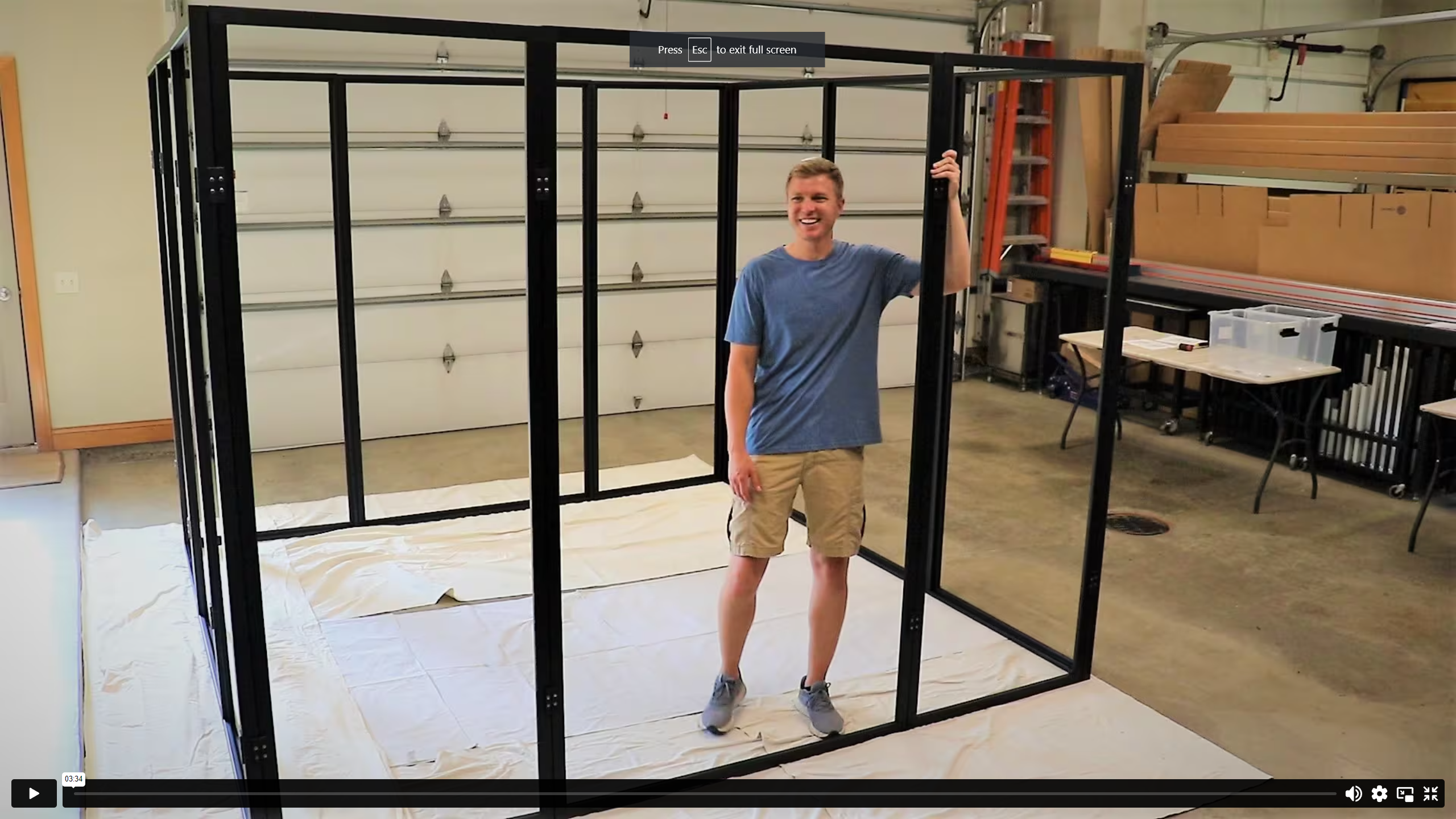 Trade Show Booth - Temporary Wall 1