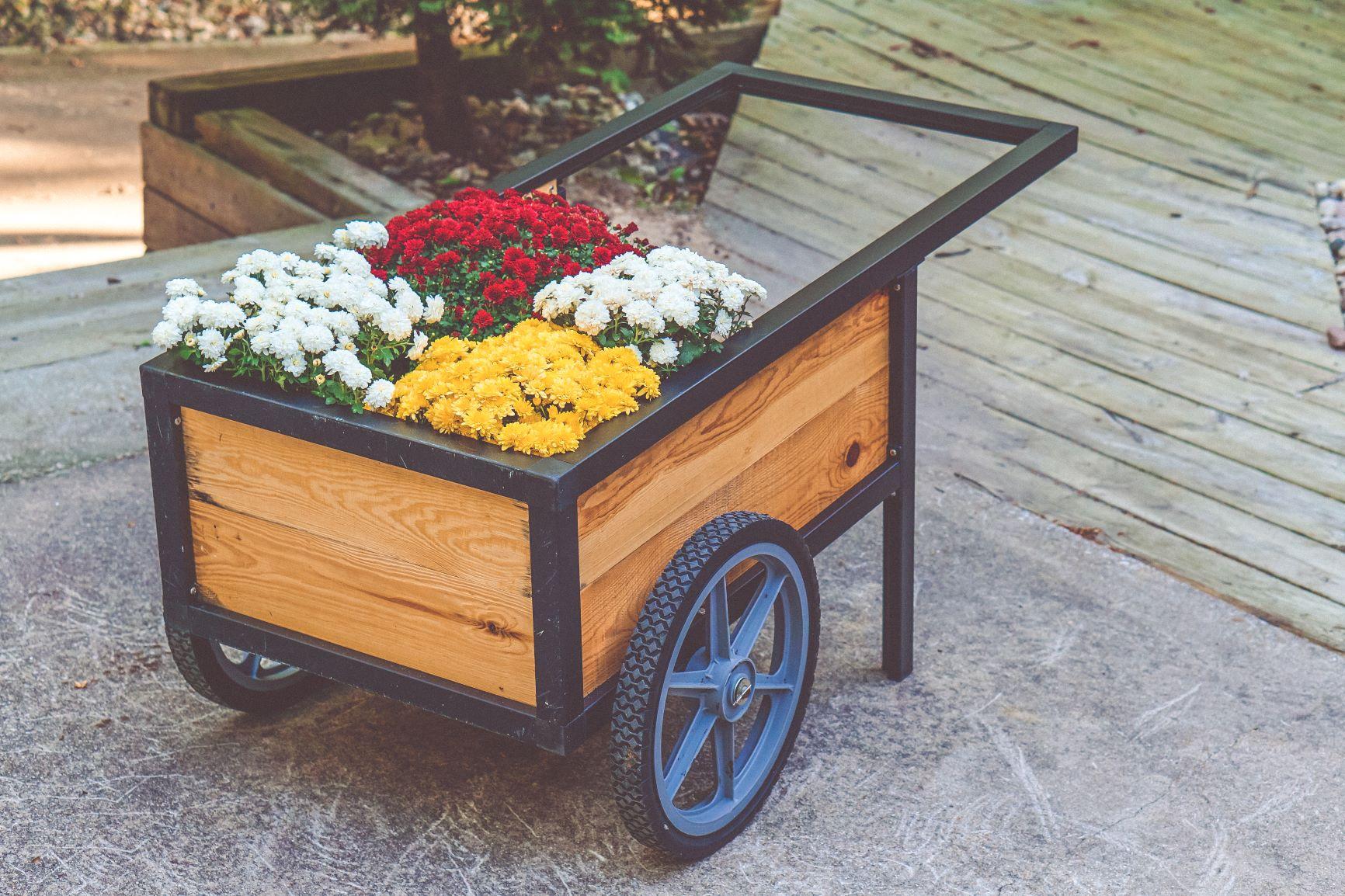 Utility Cart - Aluminum frame structure 1