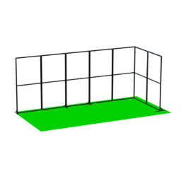 L Shape Tradeshow Booth 20 x 10 5